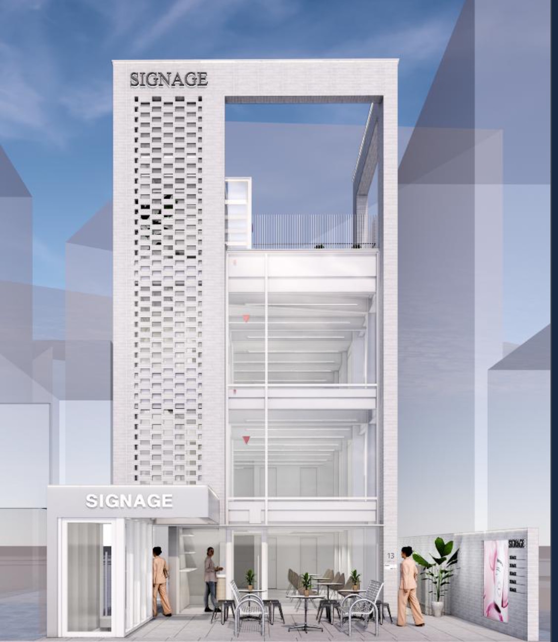 Lumiere Yeoksam Exterior Rendering